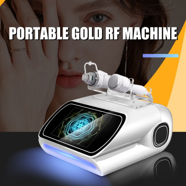 Micro needle frequency division RF micro needle slimming face firming skin frequency division gold RF micro needle machine