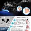 Portable 448KHZ RFTecar Therapy RET CET Diathermy Body Sliming Machine Pain Relief Skin Tightening INDIBA Deep Care