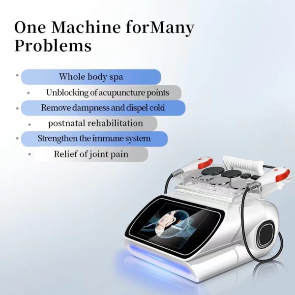 Upgrade 448K RF Tecar Therapy RET CET Diathermy Fat Removal Machine Anti-Cellulite Relieve Pain Home Appliance Muscle Massager