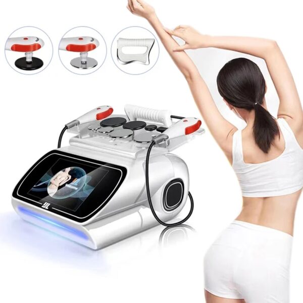 Upgrade 448K RF Tecar Therapy RET CET Diathermy Fat Removal Machine Anti-Cellulite Relieve Pain Home Appliance Muscle Massager