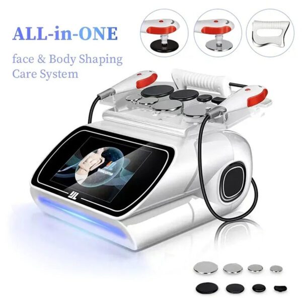 Upgrade 448K RF Tecar Therapy RET CET Diathermy Fat Removal Machine Anti-Cellulite Relieve Pain Home Appliance Muscle Massager